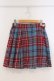 画像1: MILK / チェルシー mini スカート  ブルー×レッドチェック O-26-03-21-122-ML-SK-IG-OS (1)