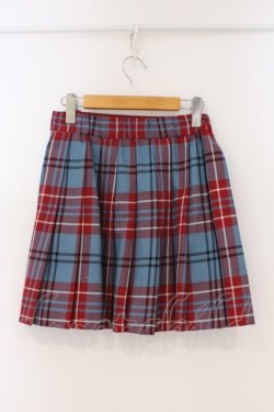 画像3: MILK / チェルシー mini スカート  ブルー×レッドチェック O-26-03-21-122-ML-SK-IG-OS