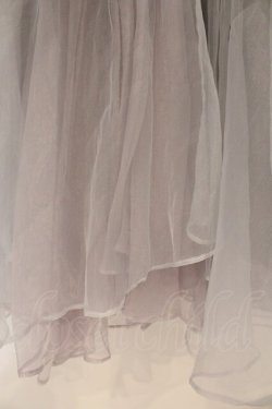 画像3: LA BELLE ETUDE / Odette オーガンジースカート  ミントグレー O-26-03-21-125-GO-SK-IG-OS