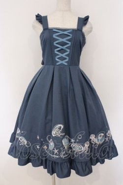 画像1: Amavel / Jerryfish Aquariumジャンパースカート  ブルー O-26-03-21-128-CA-OP-IG-OS