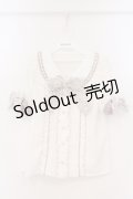LIZ LISA / ハートレース襟ブラウス  シロ O-26-03-21-129-LO-BL-IG-OS
