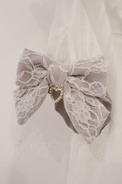 画像3: LIZ LISA / ハートレース襟ブラウス  シロ O-26-03-21-129-LO-BL-IG-OS