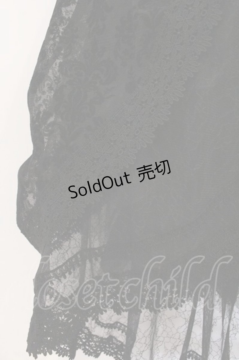 画像3: abilletage / Corset d’Ombreオーバースカート  ブラック O-26-03-21-130-GO-SK-IG-OS (3)