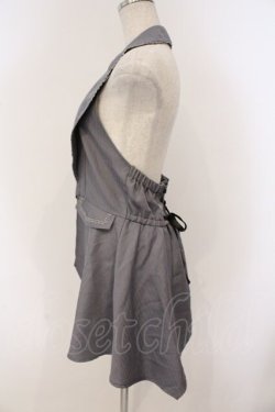 画像3: axes femme POETIQUE / クラシックホルターベスト  グレー O-26-03-21-132-AX-TO-IG-OS