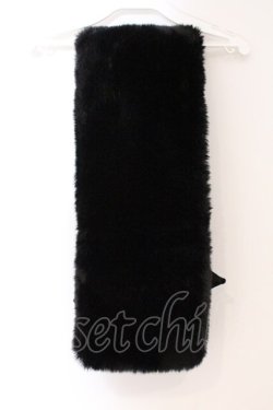 画像3: Chalmiere / トリプルリボンマフラー  クロ O-26-03-21-136-0-ZA-IG-OS