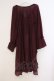 画像3: axes femme / オフショル風フリルガウン  ワイン O-26-03-21-020-AX-TO-IG-OS (3)