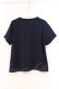 画像3: axes femme POETIQUE / ストライプリボン半袖トップス M ネイビー O-26-03-21-023-AX-TO-YM-OS (3)