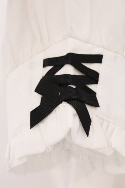 画像3: LIZ LISA / ストライプカラーブラウス  シロ×クロ O-26-03-21-028-LO-BL-OW-OS