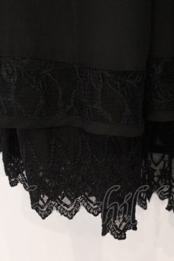 画像2: axes femme / フィッシュテールフレアワンピース  クロ O-26-03-23-030-AX-OP-IG-OS