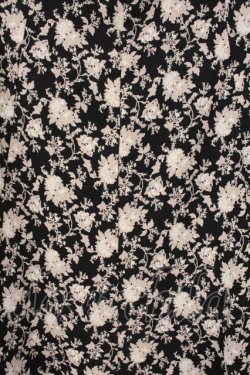 画像2: axes femme / 総花柄キャミワンピース  クロ O-26-03-23-032-AX-OP-IG-OS