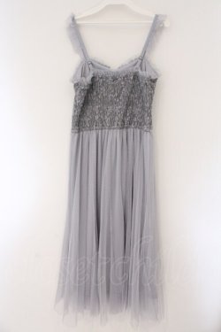 画像3: axes femme / レース重ねキャミワンピース M グレー O-26-03-23-035-AX-OP-IG-OS