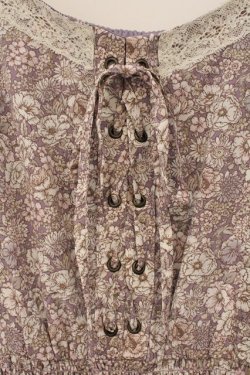 画像2: axes femme / 小花柄キャミワンピース  パープル×シロ O-26-03-23-036-AX-OP-IG-OS