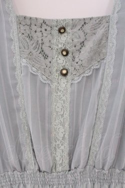 画像2: axes femme / メルヘン柄ノースリチュニ  ミント O-26-03-23-043-AX-OP-IG-OS