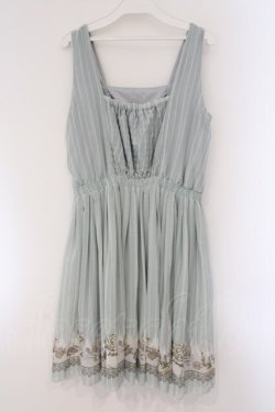 画像4: axes femme / メルヘン柄ノースリチュニ  ミント O-26-03-23-043-AX-OP-IG-OS