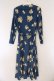 画像4: INGEBORG / かんざし柄ワンピース  ブルー O-26-03-23-047-LO-OP-OW-OS (4)