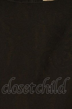 画像2: dazzlin / ジャガードジャンパースカート M クロ O-26-03-23-050-GO-OP-OW-OS