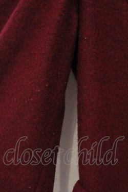 画像2: dazzlin / ベルト付き起毛ワンピース M ワイン O-26-03-23-053-GO-OP-OW-OS