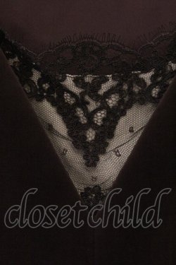 画像2: STRAWBERRY Fields / 別珍切替ワンピース  ワイン O-26-03-23-055-LO-OP-OW-OS