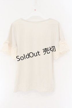 画像3: axes femme / ブラウスディテール半袖PO M キナリ O-26-03-23-060-AX-TO-OW-OS