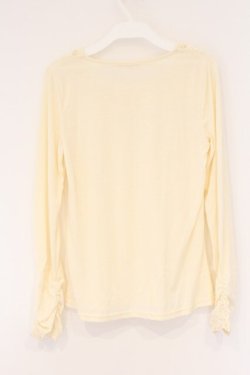 画像3: axes femme / 胸元ラメレース使いインナープルオーバー M キナリ O-26-03-23-064-AX-TO-OW-OS