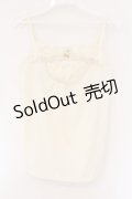 axes femme / レース使いキャミソール M キナリ O-26-03-23-076-AX-TO-OW-OS