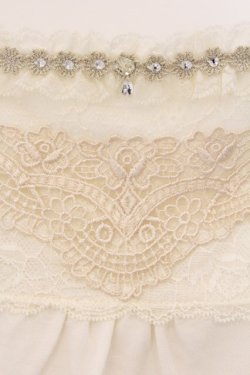 画像2: axes femme / レース＆ストーン使いキャミ M キナリ O-26-03-23-077-AX-TO-OW-OS