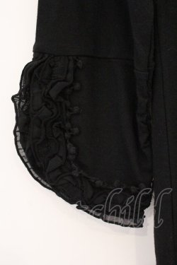 画像2: axes femme / ポンポンモチーフ使いプルオーバー M クロ O-26-03-23-083-AX-TO-OW-OS