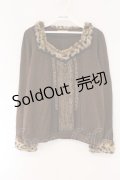axes femme / レオパードファー使いプルオーバー M ブラウン O-26-03-23-090-AX-TO-OW-OS