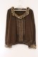 画像1: axes femme / レオパードファー使いプルオーバー M ブラウン O-26-03-23-090-AX-TO-OW-OS (1)