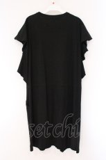 画像3: Jane Marple Dans Le Salon / High Gauge T-cloth Ruffle Sleeve OP　ワンピース M クロ O-26-03-23-094-JM-OP-OW-OS (3)