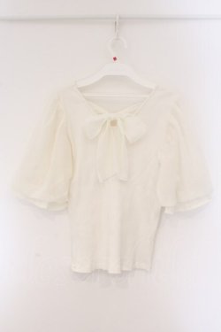 画像3: axes femme / ボリューム袖リブプルオーバー M キナリ O-26-03-23-098-AX-TO-OW-OS