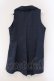 画像3: axes femme / バックタックロングベスト M ネイビー O-26-03-23-009-AX-JA-IG-OS (3)