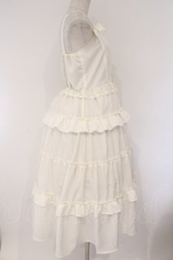 画像3: axes femme kawaii / フリルティアードワンピース  オフシロ O-26-03-23-002-AX-OP-IG-OS