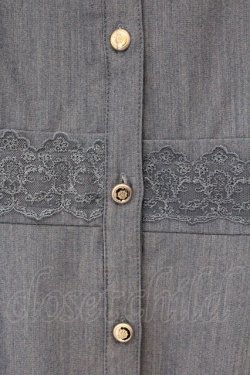 画像2: axes femme POETIQUE / ２ｗａｙフリルオフショルワンピース  ブルー O-26-03-23-026-AX-OP-IG-OS