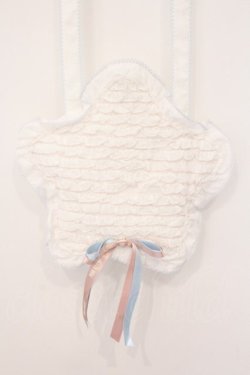 画像1: PINK HOUSE / 星型フリルポシェット  シロ O-26-03-24-001-LO-BG-IG-OS