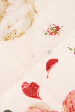画像5: PINK HOUSE / テディローズプリントキルティングバッグ  バニラ O-26-03-24-002-LO-BG-IG-OS
