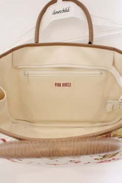 画像6: PINK HOUSE / テディローズプリントキルティングバッグ  バニラ O-26-03-24-002-LO-BG-IG-OS