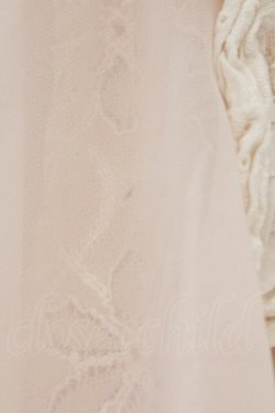 画像3: axes femme / 袖フリルカットワークレーストップス M ピンク O-26-03-24-026-AX-TO-OW-OS