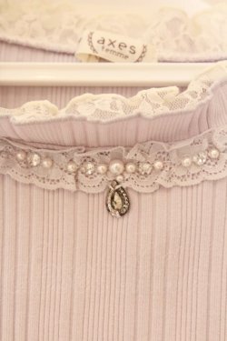 画像2: axes femme / プチスタンドリブインナー M ラベンダー O-26-03-24-033-AX-TO-OW-OS