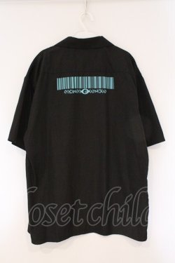 画像3: Deorart / バイカラーヘムオープンカラーハーフシャツ M ブラックｘサックス O-26-03-24-038-PU-BL-YM-OS