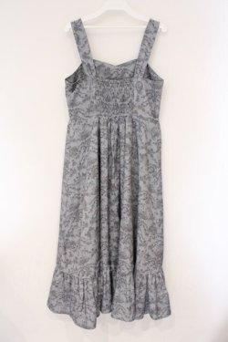 画像3: m petit by misako / MSKトワルドジュイジャンパースカート M グレー O-26-03-24-048-LO-SK-OW-OS