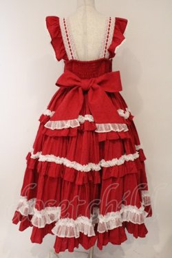 画像5: Chalmiere / メイジージャンパースカート M アカ O-26-03-24-054-0-OP-OW-OS