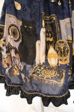 画像3: metamorphose / Magical artefact リボンジャンパースカート  ミッドナイト O-26-03-24-055-ME-OP-OW-OS (3)