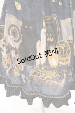 画像3: metamorphose / Magical artefact リボンジャンパースカート  ミッドナイト O-26-03-24-055-ME-OP-OW-OS