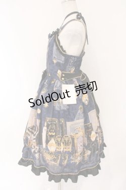 画像4: metamorphose / Magical artefact リボンジャンパースカート  ミッドナイト O-26-03-24-055-ME-OP-OW-OS