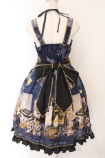 画像5: metamorphose / Magical artefact リボンジャンパースカート  ミッドナイト O-26-03-24-055-ME-OP-OW-OS (5)