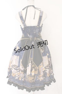 画像5: metamorphose / Magical artefact リボンジャンパースカート  ミッドナイト O-26-03-24-055-ME-OP-OW-OS