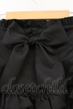 画像4: MARBLE / 総フリル編み上げコルセット  ブラック O-26-03-24-057-GO-TO-OW-OS