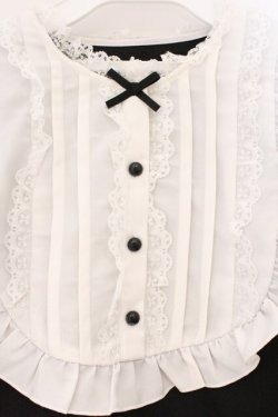 画像2: DearMyLove / ラウンドフリルメイドブラウス 3L クロ×シロ O-26-03-24-062-EL-TO-OW-OS