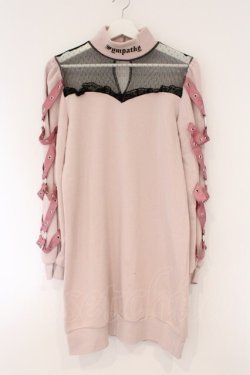 画像1: Ank Rouge / ハーネスカットワンピース M ピンク O-26-03-24-063-CA-OP-OW-OS